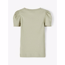 NAME IT Modal Slim Tee Kabexi Desert Sage